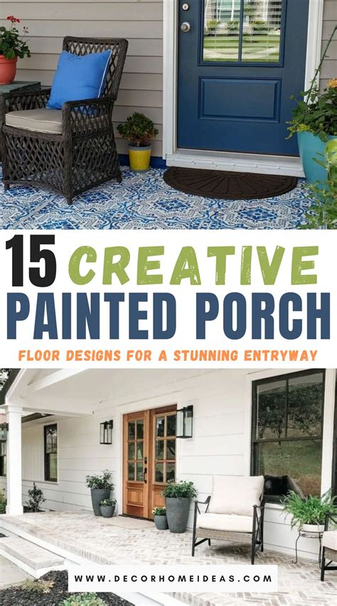 15 Painted Porch Floor Ideas To Add Colorful Charm to Your Outdoor Space