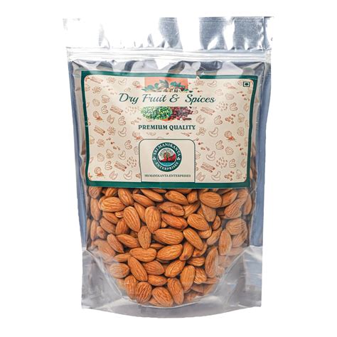 Sri Manikanta Enterprises 100% Natural Premium California Dried Almonds ...
