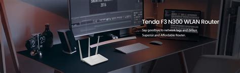 Tenda F3 300Mbps Wi-Fi Router