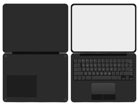 Laptop Template Printable