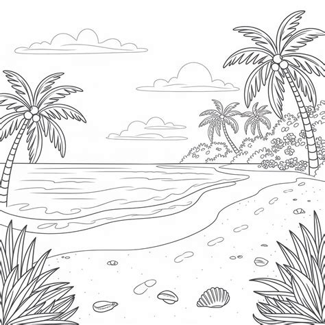 Long Beach Coloring Pages
