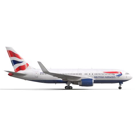 Boeing 767 200ER British Airways 3D | 3D Molier International