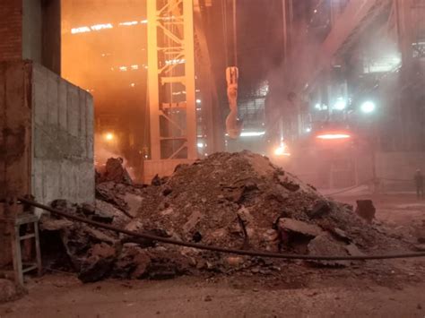 भिलाई स्टील प्लांट में बड़ा हादसा, एसएमएस-3 का लैडल फटा, बह गया 20 टन ...