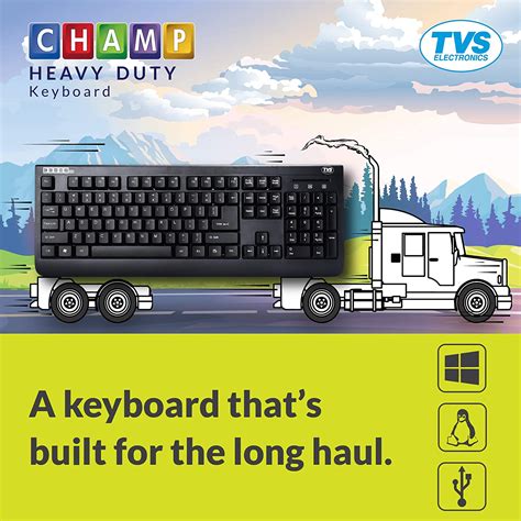 Champ Heavy Duty Keyboard - TVS Electronics Online Store