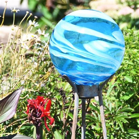 11 Beautiful Gazing Balls For Every Garden