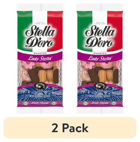 (2 pack) Stella D'oro Cookies, Lady Stella Assorted Cookies, 10 oz - Walmart.com