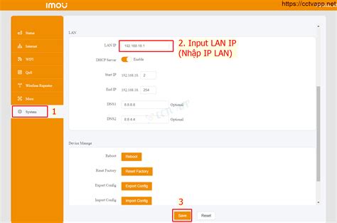 User Guide for Router IMOU HR300, N300 - Application System