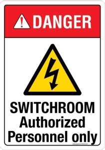 Safety Sign Store Danger: Switch Room Emergency Sign Price in India ...
