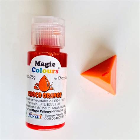 Orange Chocolate Colour | Oil Candy Food Colour (25 Gms) - Magic Colours