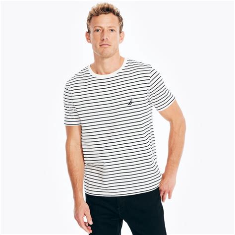 Striped Crewneck T-Shirt | Nautica