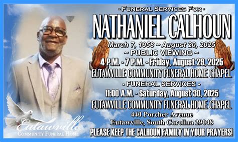 Eutawville Community Funeral Home | Eutawville SC