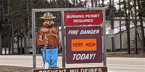 WI DNR: Very high fire danger for entire state Friday, potentially into ...