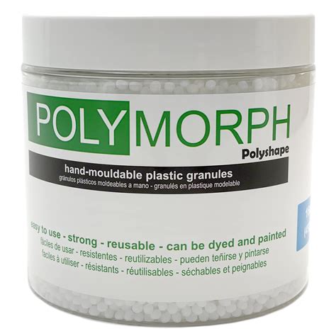 Buy MaterialixPolyshape Polymorph Hand moldable Plastic 16oz tub ...