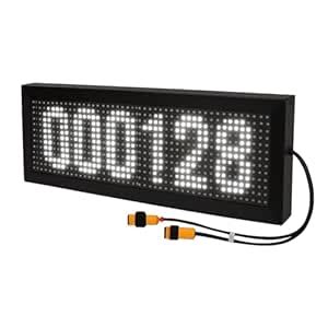 Bidirectional Visitor Counter with Dual LED Display, 6-Digit Counter ...