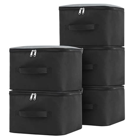 Amazon Brand - Solimo Underbed Foldable Storage Bag |Clothes Organiser ...