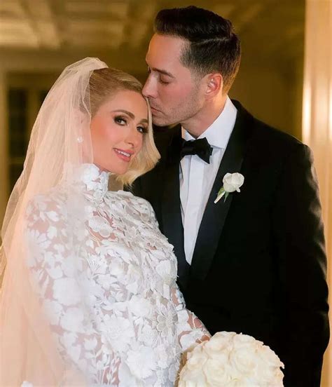 These dreamy wedding pictures of Paris Hilton and Carter Reum are ...