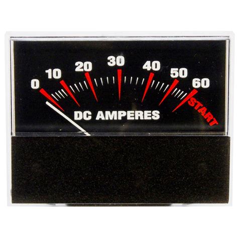 PR96-60B - Amp Meter 0-60A w/Boost Snap-In w/Inductive Pick-Up for Bat ...