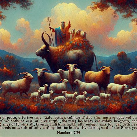 Numbers 7:29 Artwork | Bible Art