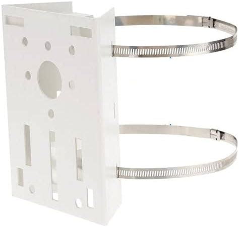 Buy Bectro CCTV PTZ Camera Pole Mounting Clamp/Bracket with 3 Nos. 200 ...
