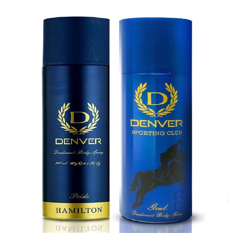Buy DENVER Pride & Sporting Club Goal Deodorant - 200ML Each (Combo ...