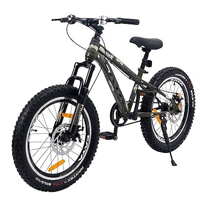 CAYA Warrior Cycle for Boy & Girl (Kids:8-11yrs) | Bike with Semi-Fat ...
