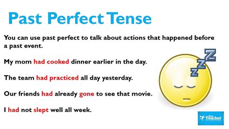 Past Perfect Simple Examples 的图像结果