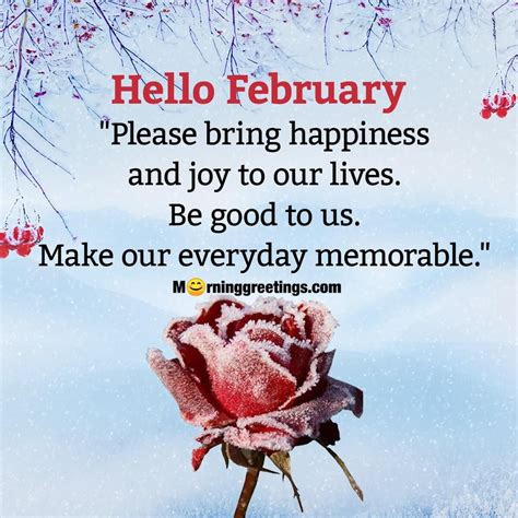 40 Happy February Morning Quotes, Wishes Images - Morning Greetings – Morning Quotes And Wishes ...