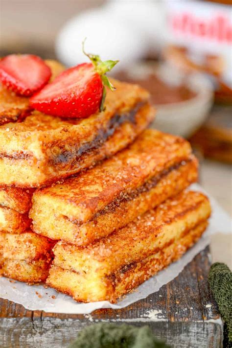 Nutella French Toast Sticks - Tornadough Alli