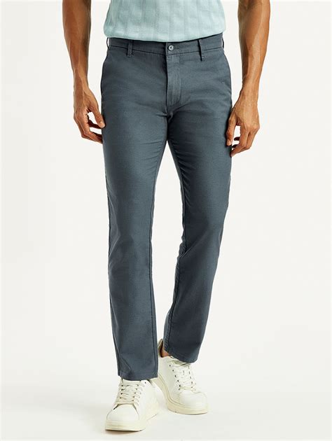 Men's Redloop 511 Blue Slim Fit Mid Rise Linen Chinos – Levis India Store
