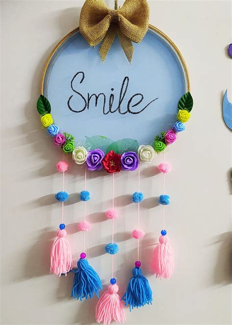 Get Handcrafted Wooden Dreamcatcher with Tassels at ₹ 830 | LBB Shop