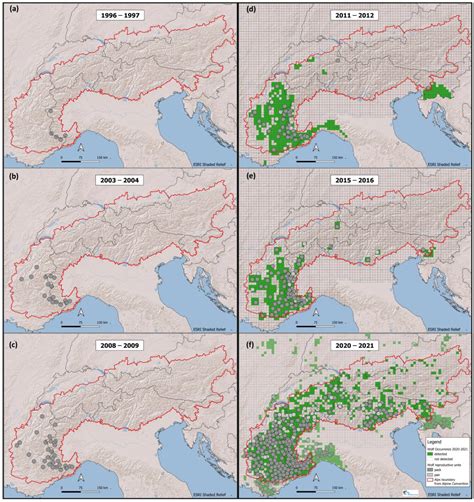 Transboundary Monitoring of the Wolf Alpine Population over 21 Years ...