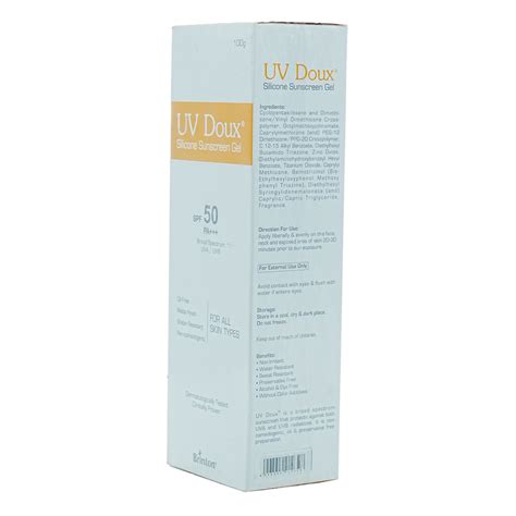 Buy UV Doux SPF 50 Silicon Sunscreen Gel | 19 Minutes Delivery | Apollo ...