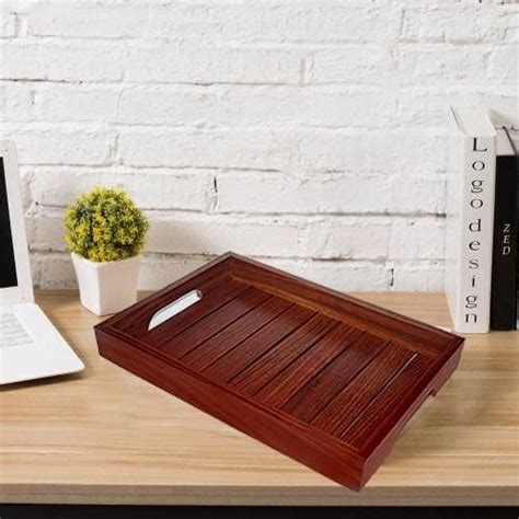 Handmade Modern Wooden Tray - Set of 3 - Serving Tray Set for Breakfast ...