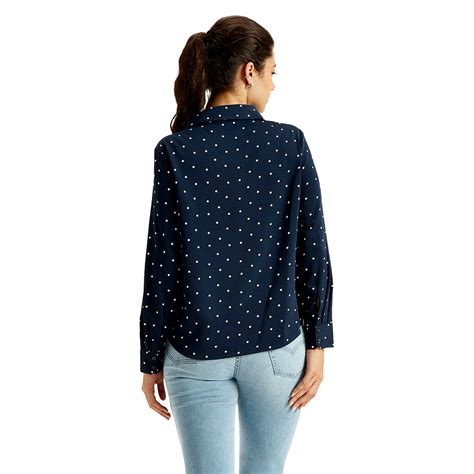 Women's Polka Dot Regular Fit Shirt – Levis India Store
