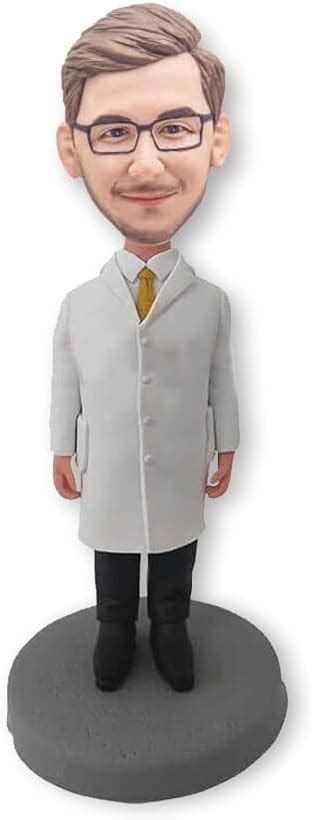 Buy 7.8" Custom Bobblehead, Personalized Doctor Bobble Head, Doctor ...