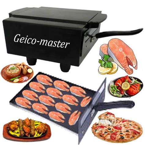 Buy Geico-master "14 Inches" 2000W Steel Element Home and Kitchen ...
