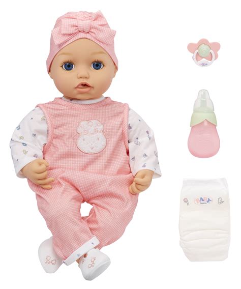 Baby Born My Real Baby Doll Annabell, Blue Eyes: Lifelike Soft-Bodied ...