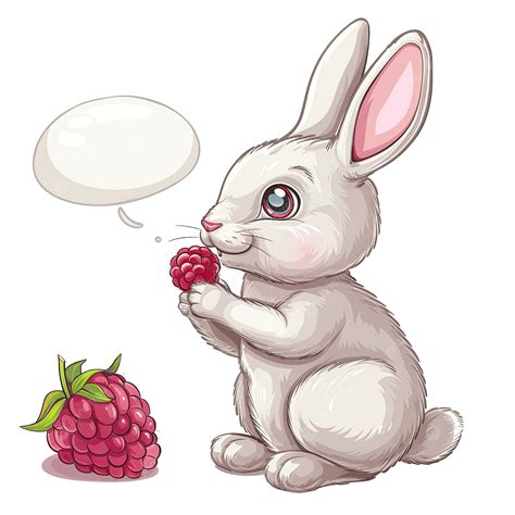Cartoon Raspberry Blowing