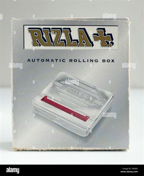 Vintage Rizla Cigarette Rolling Machine Stock Photo - Alamy