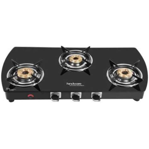 Hindware Bruno 3B Automatic Gas Stove (3 Burners) Price in India, Specs ...