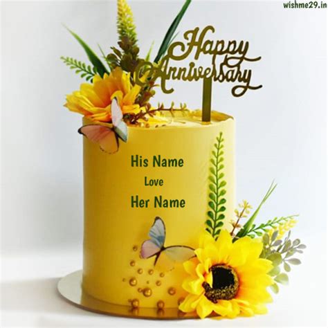 Happy Marriage Anniversary Edit Name Image