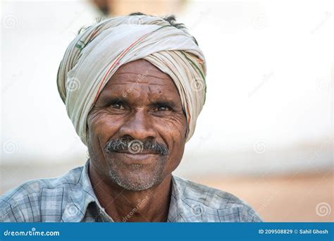 Portrait of Indian Old Man. Editorial Stock Image - Image of attractive ...