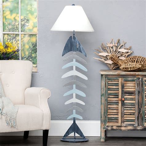 Beach Floor Lamps | Bella Coastal Décor