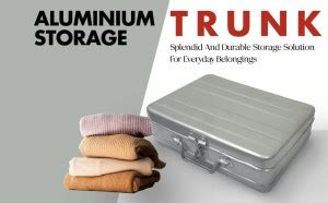 JAYCO Aluminum Clothes Storage Organizer for Home - 14" Metal Box Price ...