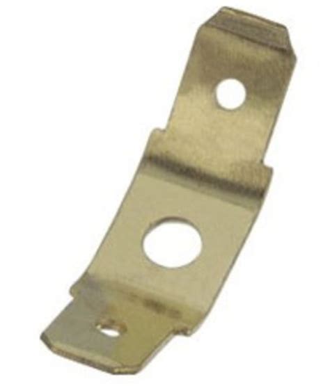 RS PRO | RS PRO Uninsulated Male Spade Connector, PCB Tab, 6.35 x 0.8mm ...