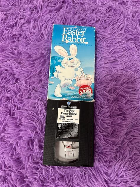 THE FIRST EASTER RABBIT VHS - BURL IVES* – Nostalchicks