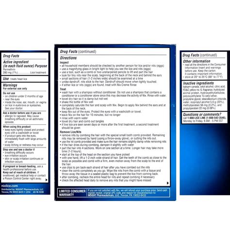 Nix Lice Treatment Kit