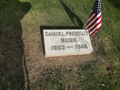 Travels of a Hobgoblin Taphophile: Samuel P. Bush & Family - Green Lawn ...