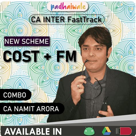 CA Inter Costing + FM | CA Namit Arora | Combo FastTrack Batch ...