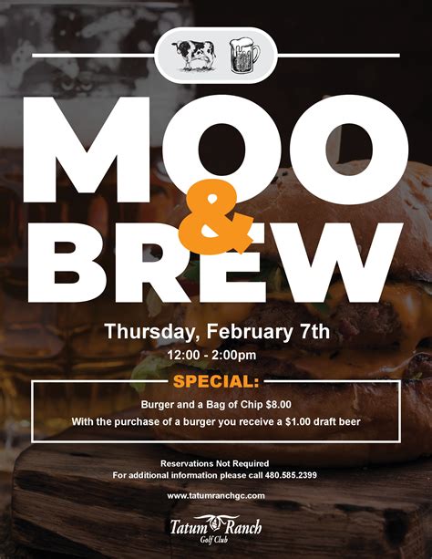 Local Moo & Brew | Tatum Ranch Golf Club | 2019-02-07